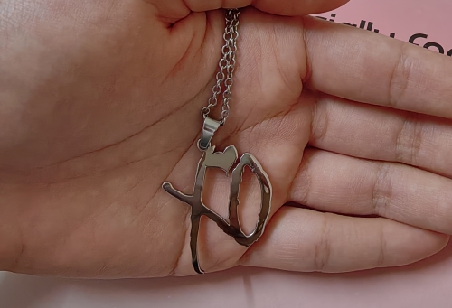 Sera The Weeknd XO Cable Chain Necklace HIP HOP XO Necklace Pendant